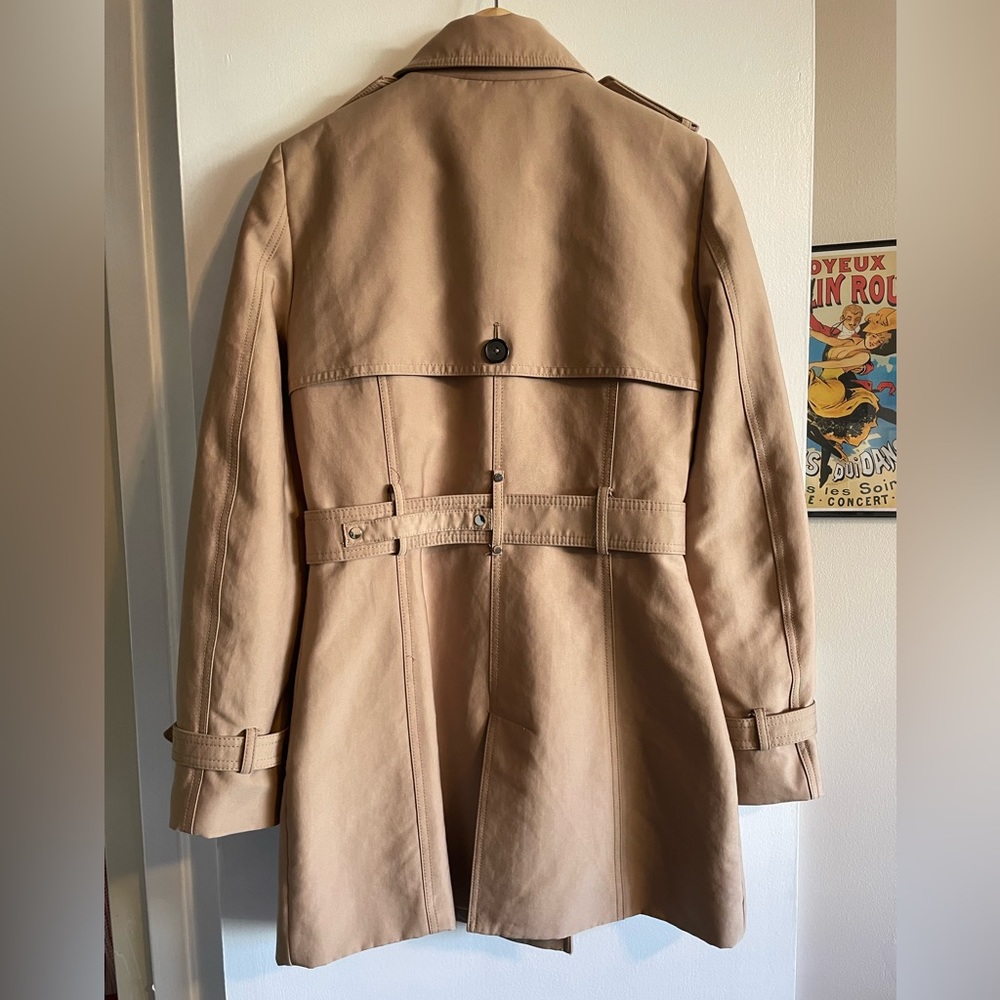 Zara Short Trench Coat - Picture 5 of 7